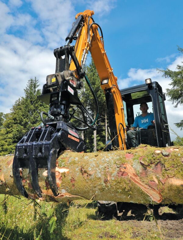 Sany Wood Excavator